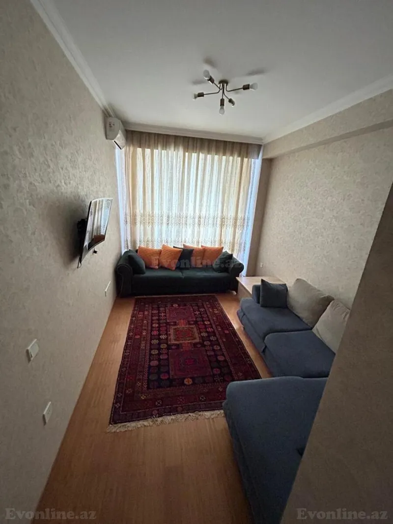 Kirayə verilir 2 otaqlı Mənzil Yeni tikili 55 m² Yasamal - şəkil 3