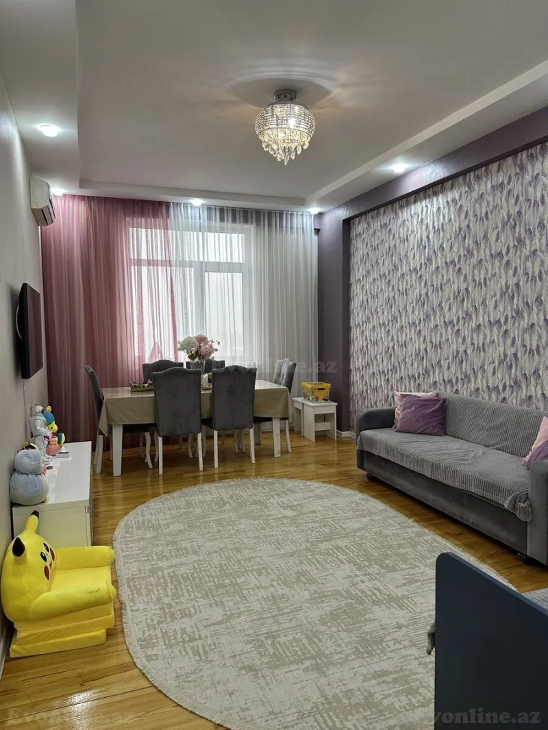 Satılır 2 otaqlı Mənzil Yeni tikili 62 m² Xalqlar Dostluğu m. - şəkil 2