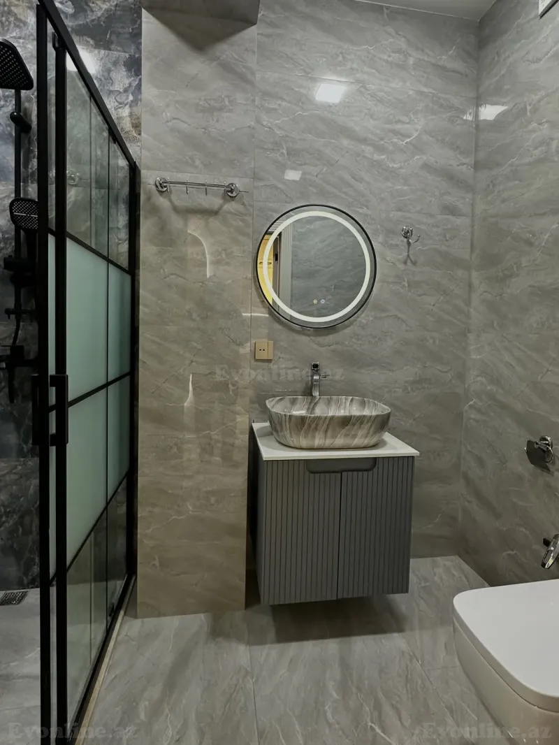 Satılır 3 otaqlı Mənzil Yeni tikili 76.1 m² Qara Qarayev m. - şəkil 10