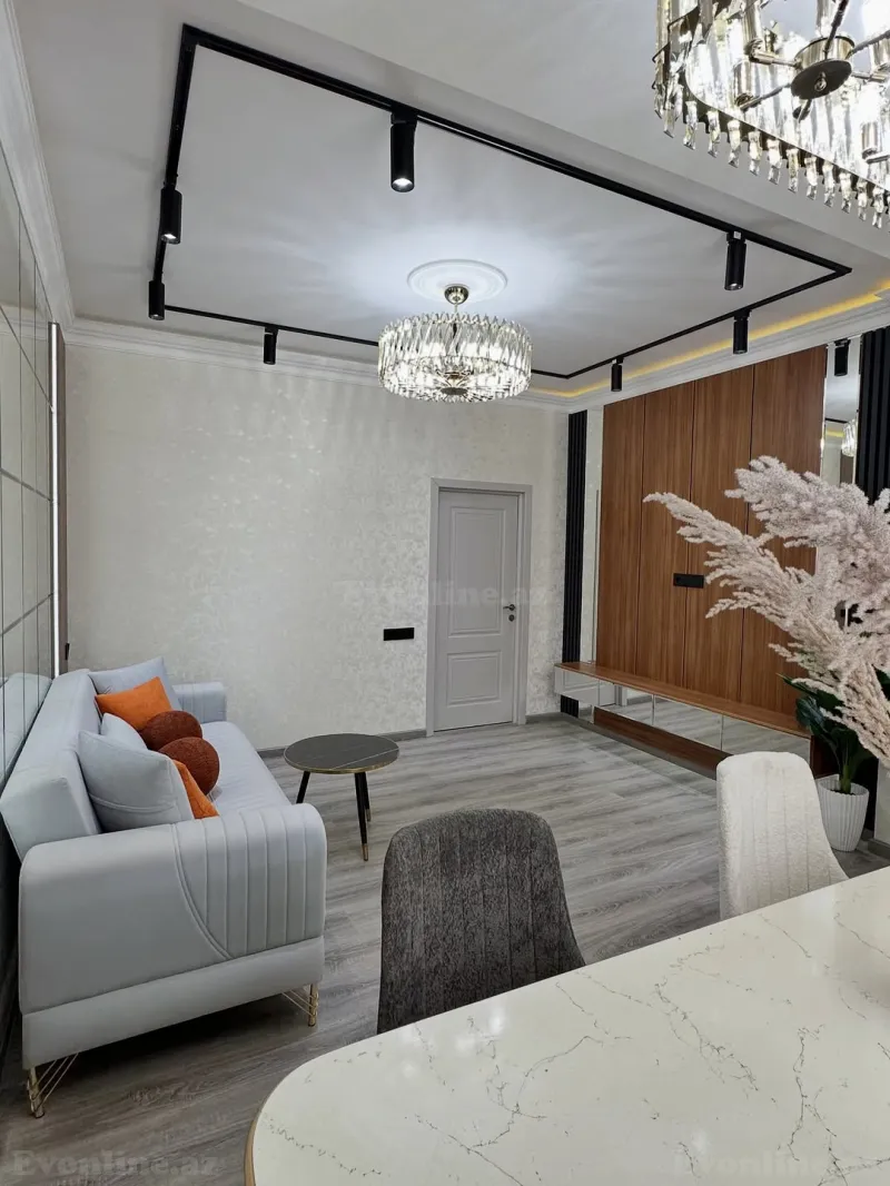 Satılır 2 otaqlı Mənzil Yeni tikili 85 m² Qara Qarayev m. - şəkil 3