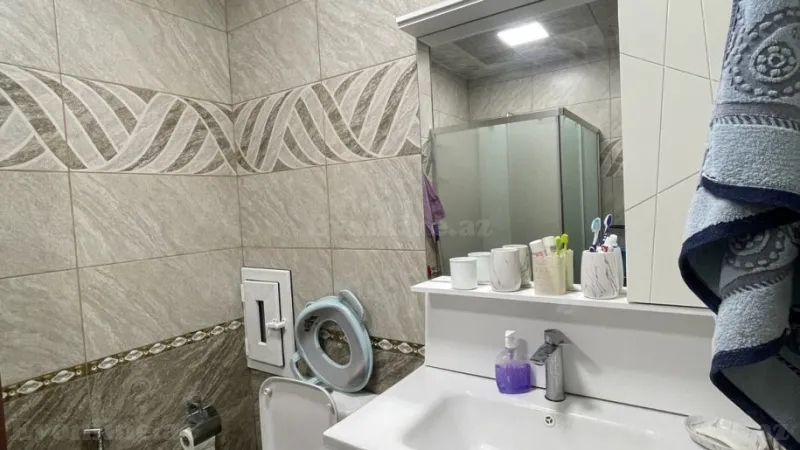 Kirayə verilir 2 otaqlı Mənzil Yeni tikili 75 m² Sabunçu r. - şəkil 15