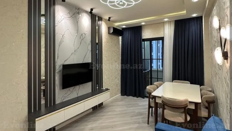 Satılır 2 otaqlı Mənzil Yeni tikili 55 m² Həzi Aslanov m. - şəkil 4