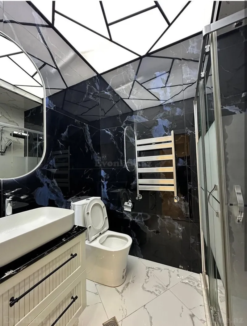 Satılır 2 otaqlı Mənzil Yeni tikili 55 m² Həzi Aslanov m. - şəkil 9