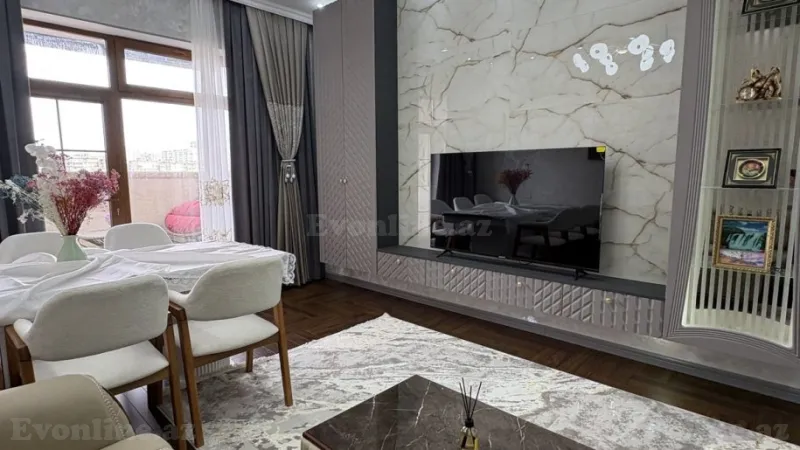 Satılır 3 otaqlı Mənzil Yeni tikili 106 m² Əhmədli m. - şəkil 11