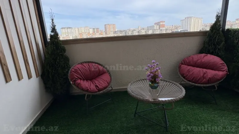 Satılır 3 otaqlı Mənzil Yeni tikili 106 m² Əhmədli m. - şəkil 14