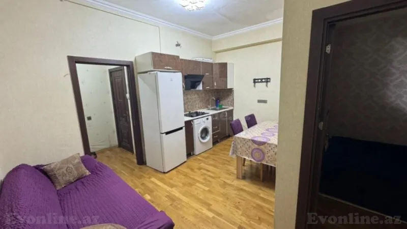 Kirayə verilir 2 otaqlı Mənzil Yeni tikili 45 m² Qara Qarayev m. - şəkil 5