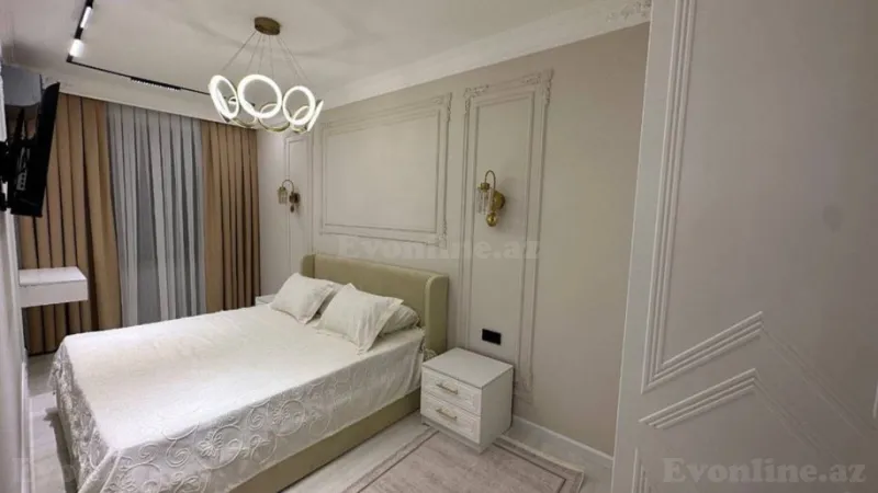 Kirayə verilir 3 otaqlı Mənzil Yeni tikili 120 m² Nəriman Nərimanov m. - şəkil 4