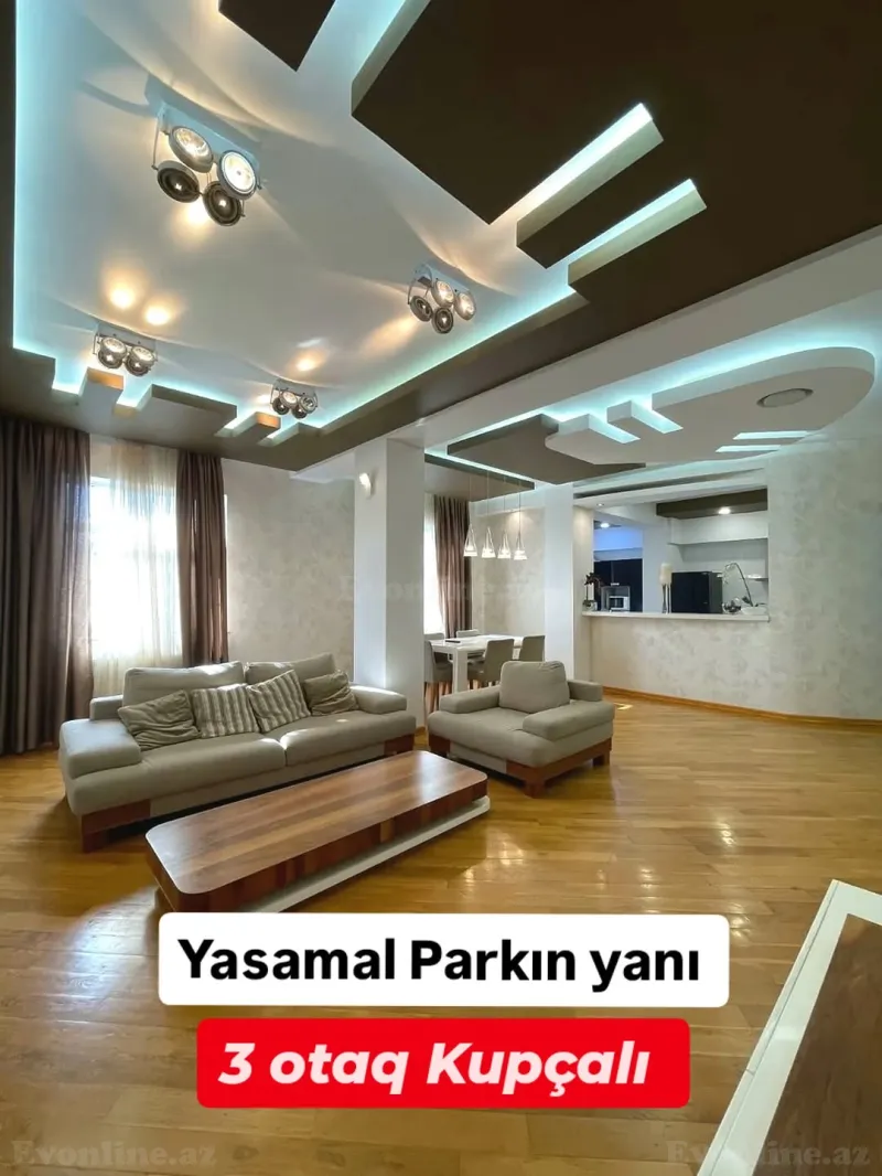 Satılır 3 otaqlı Mənzil Yeni tikili 125 m² Yasamal - şəkil 2