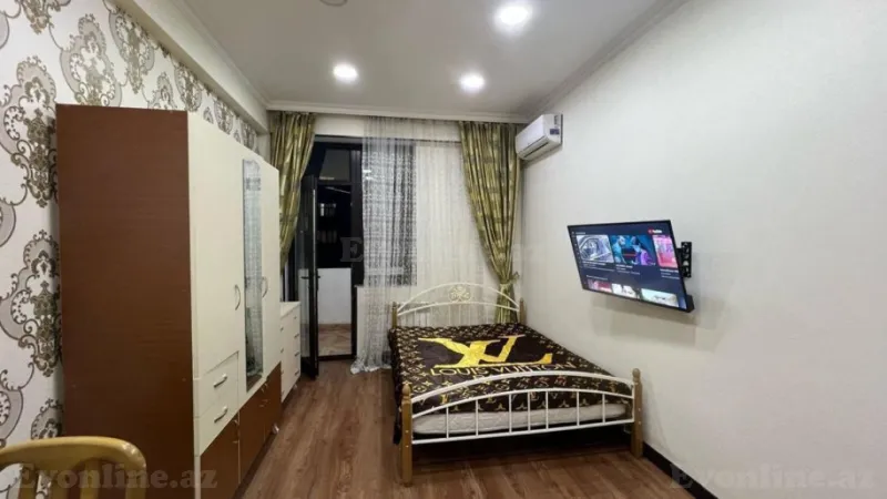 1 otaqlı Mənzil 40 m² Gənclik m. Kirayə verilir