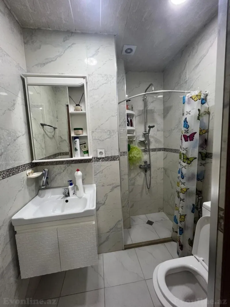 Kirayə verilir 1 otaqlı Mənzil Yeni tikili 40 m² Gənclik m. - şəkil 11