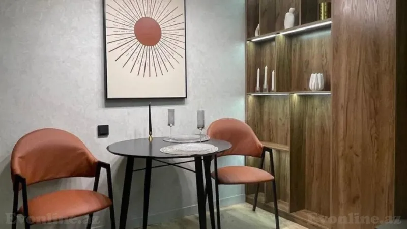 Kirayə verilir 2 otaqlı Mənzil Yeni tikili 75 m² Nəsimi r. - şəkil 3