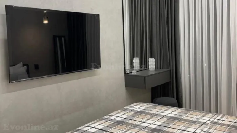 Kirayə verilir 2 otaqlı Mənzil Yeni tikili 75 m² Nəsimi r. - şəkil 5