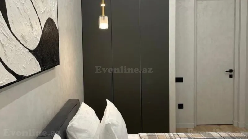 Kirayə verilir 2 otaqlı Mənzil Yeni tikili 75 m² Nəsimi r. - şəkil 6