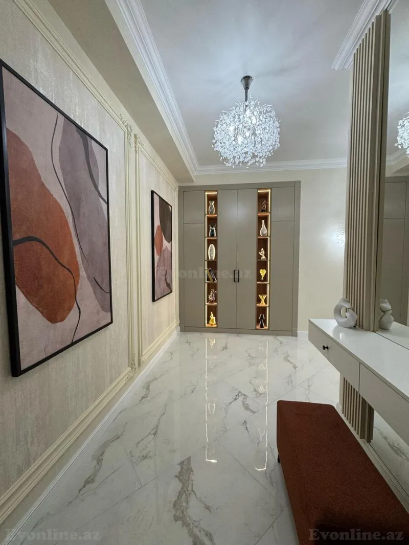 Satılır 3 otaqlı Mənzil Yeni tikili 130 m² Bakmil m. - şəkil 14