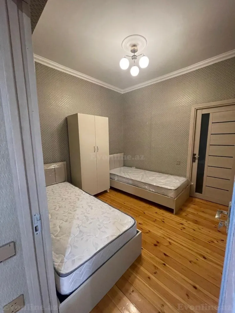 Kirayə verilir 3 otaqlı Mənzil Yeni tikili 70 m² Nərimanov r. - şəkil 2