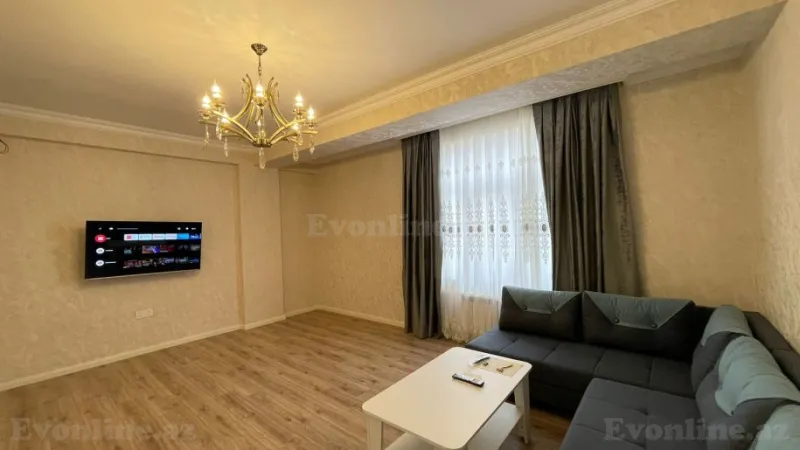 Kirayə verilir 2 otaqlı Mənzil Yeni tikili 72 m² İnşaatçılar m. - şəkil 2