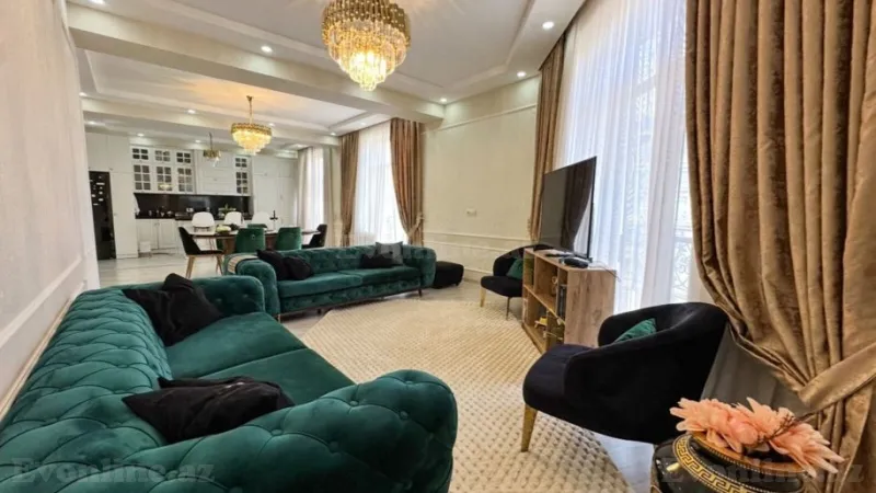 Satılır 3 otaqlı Mənzil Yeni tikili 144 m² Xətai r. - şəkil 2