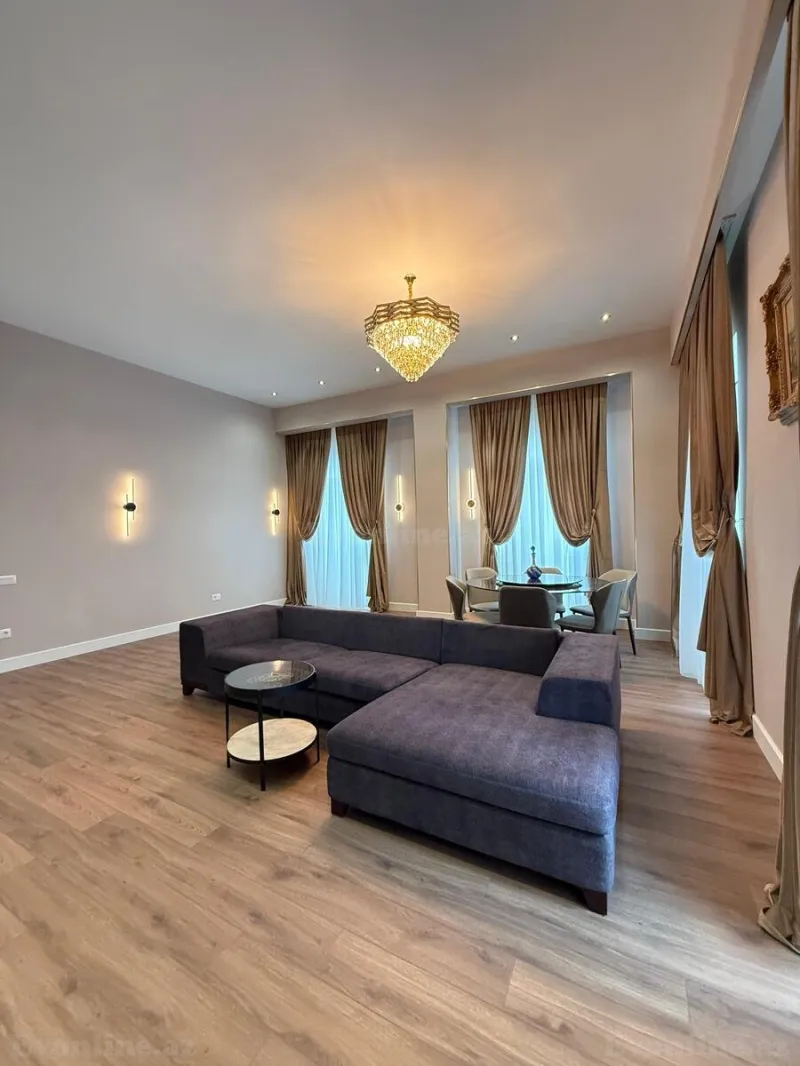 Kirayə verilir 3 otaqlı Mənzil Yeni tikili 160 m² Xətai r. - şəkil 6