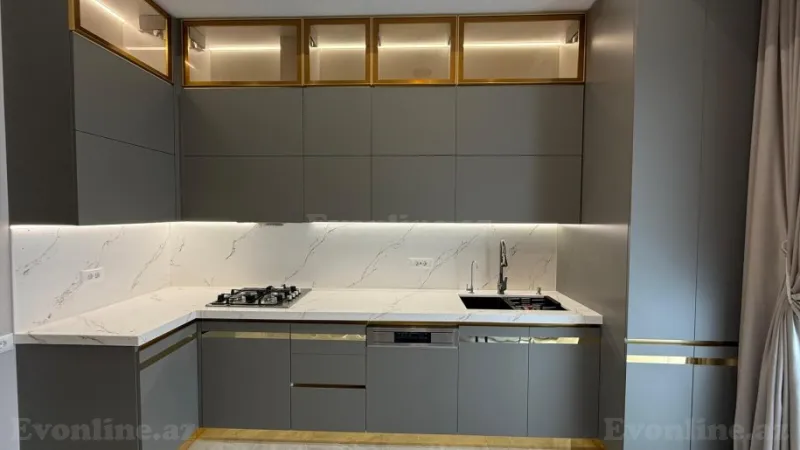 Kirayə verilir 3 otaqlı Mənzil Yeni tikili 160 m² Xətai r. - şəkil 17