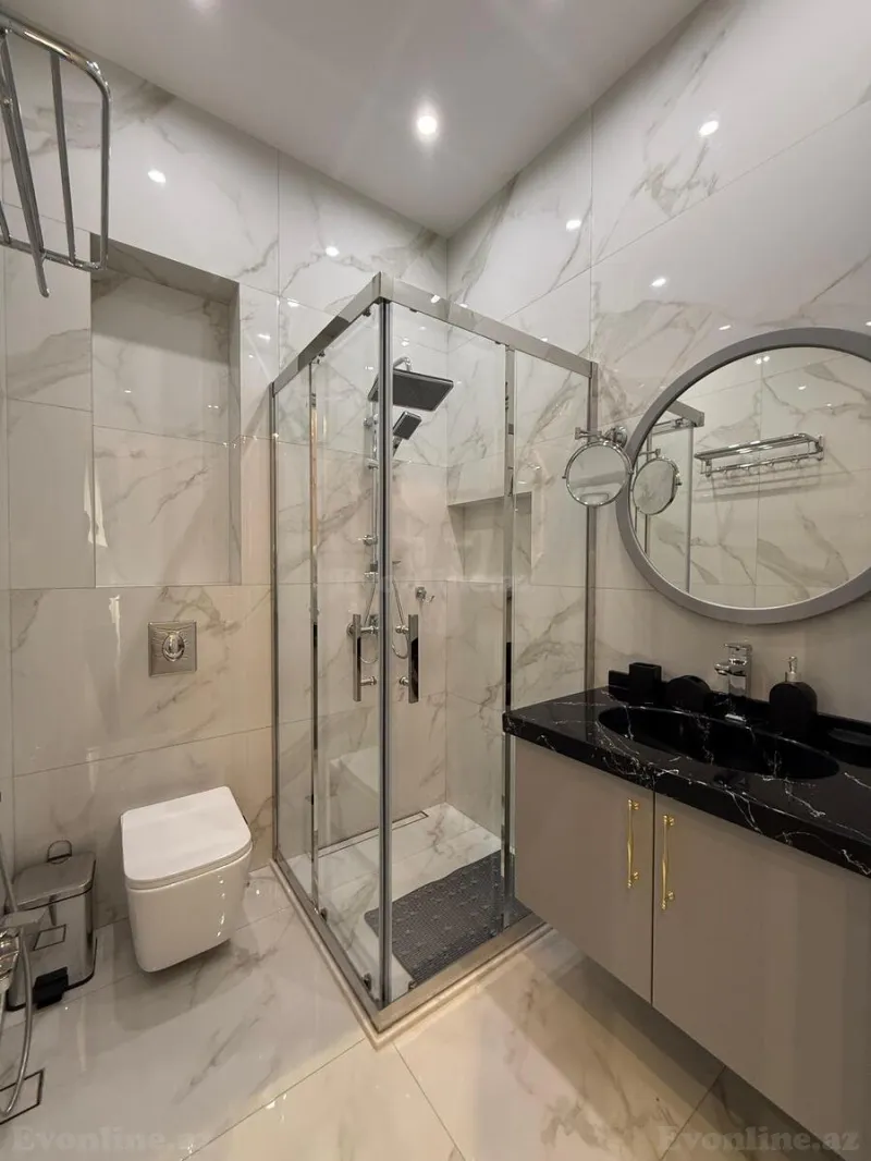 Kirayə verilir 3 otaqlı Mənzil Yeni tikili 160 m² Xətai r. - şəkil 24