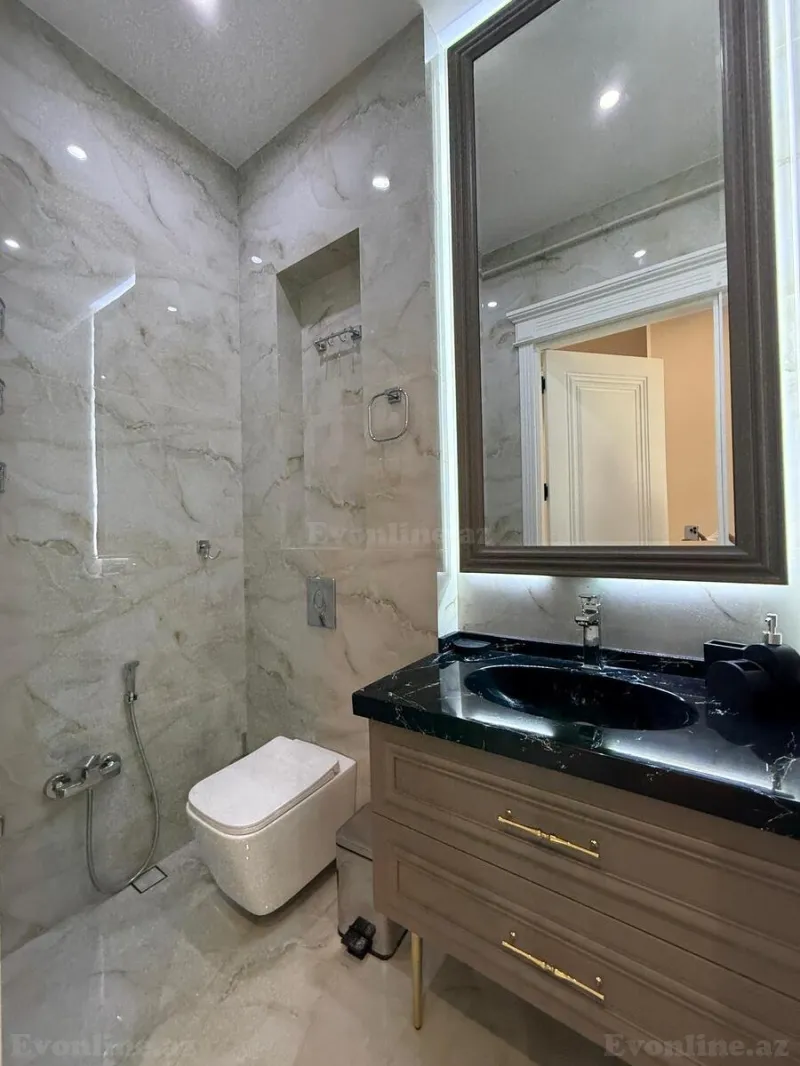 Kirayə verilir 3 otaqlı Mənzil Yeni tikili 160 m² Xətai r. - şəkil 26