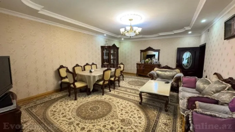 Satılır 4 otaqlı Mənzil Yeni tikili 176 m² Həzi Aslanov m. - şəkil 2