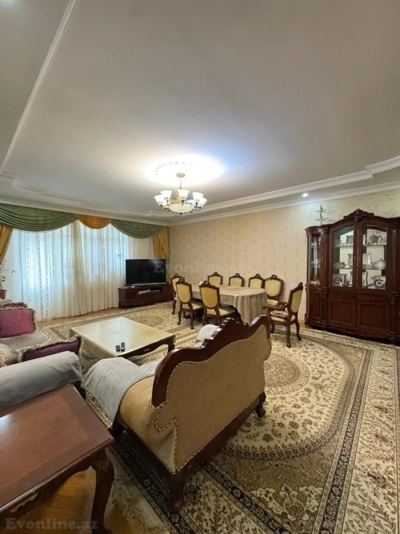 Satılır 4 otaqlı Mənzil Yeni tikili 176 m² Həzi Aslanov m. - şəkil 3