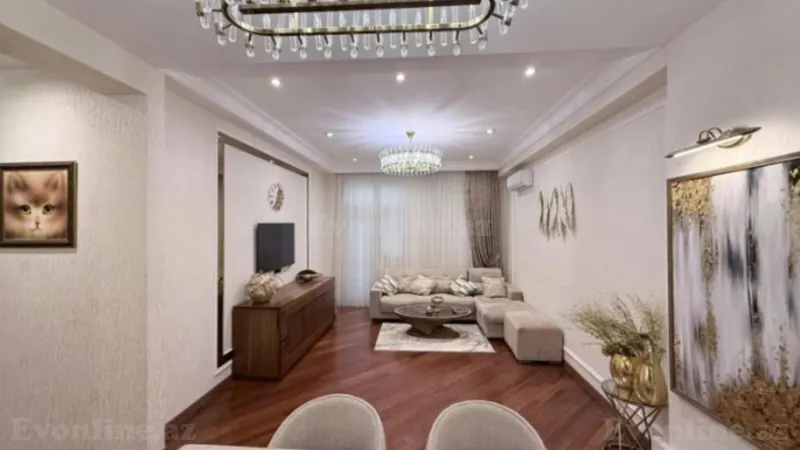 Satılır 3 otaqlı Mənzil Yeni tikili 100 m² Nəriman Nərimanov m. - şəkil 3