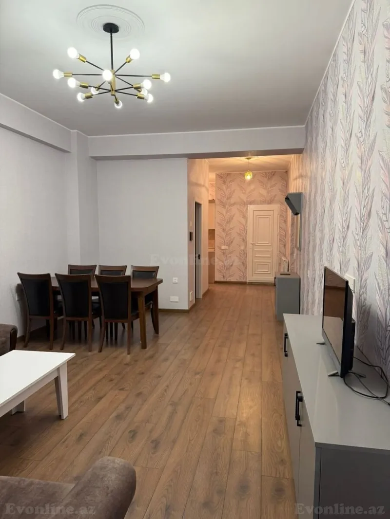 Kirayə verilir 2 otaqlı Mənzil Yeni tikili 70 m² Nəsimi r. - şəkil 3