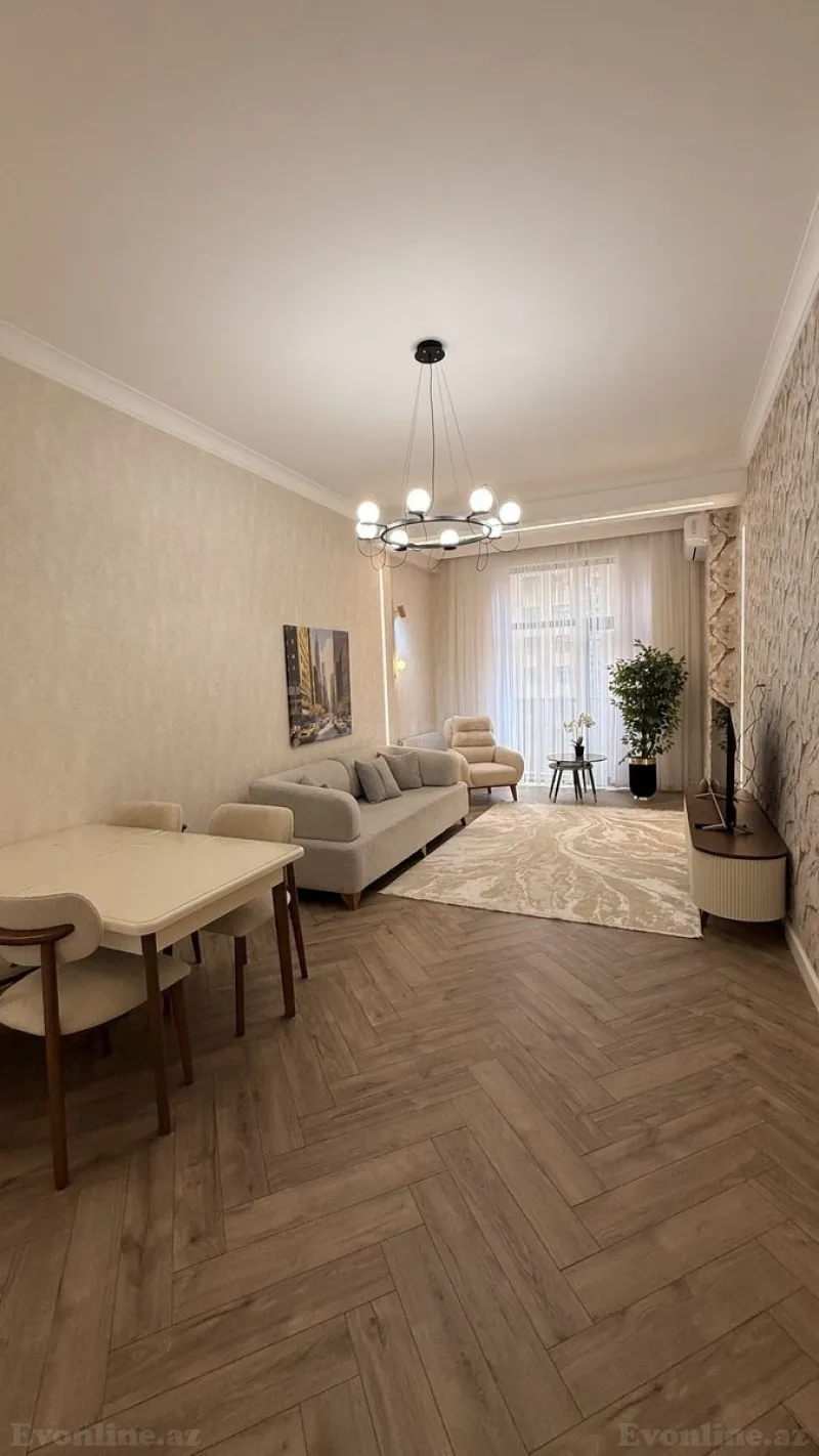 Kirayə verilir 2 otaqlı Mənzil Yeni tikili 70 m² 28 May m. - şəkil 2