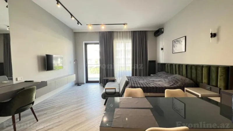 Kirayə verilir 1 otaqlı Mənzil Yeni tikili 60 m² Sabunçu r. - şəkil 5