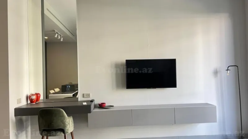 Kirayə verilir 1 otaqlı Mənzil Yeni tikili 60 m² Sabunçu r. - şəkil 8