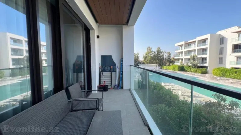 Kirayə verilir 1 otaqlı Mənzil Yeni tikili 60 m² Sabunçu r. - şəkil 10