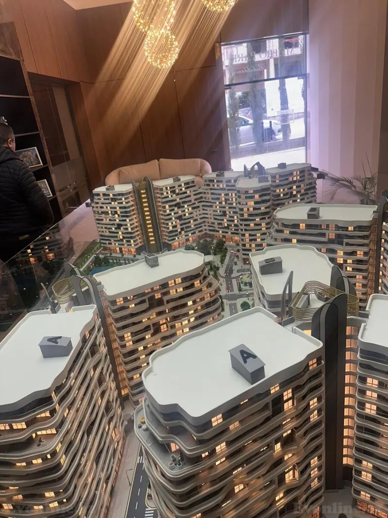 Satılır 3 otaqlı Mənzil Yeni tikili 98.3 m² Sabunçu r. - şəkil 4