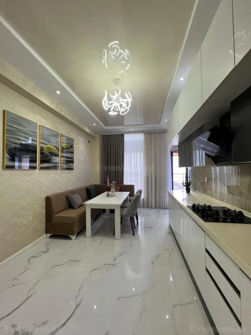 Satılır 4 otaqlı Mənzil Yeni tikili 170 m² Həzi Aslanov m. - şəkil 7