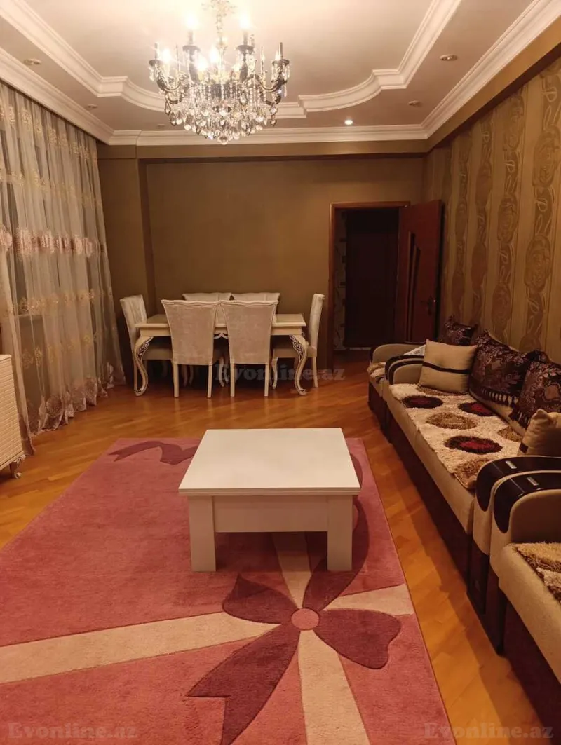 Kirayə verilir 2 otaqlı Mənzil Yeni tikili 90 m² Həzi Aslanov m. - şəkil 7