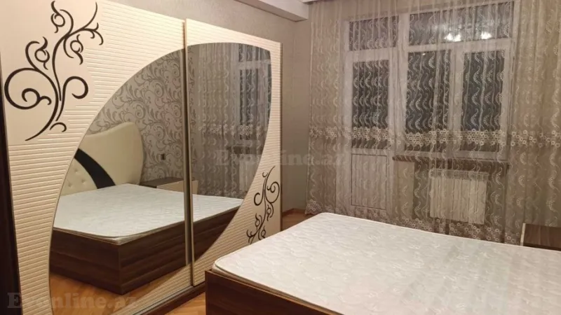 Kirayə verilir 2 otaqlı Mənzil Yeni tikili 90 m² Həzi Aslanov m. - şəkil 9