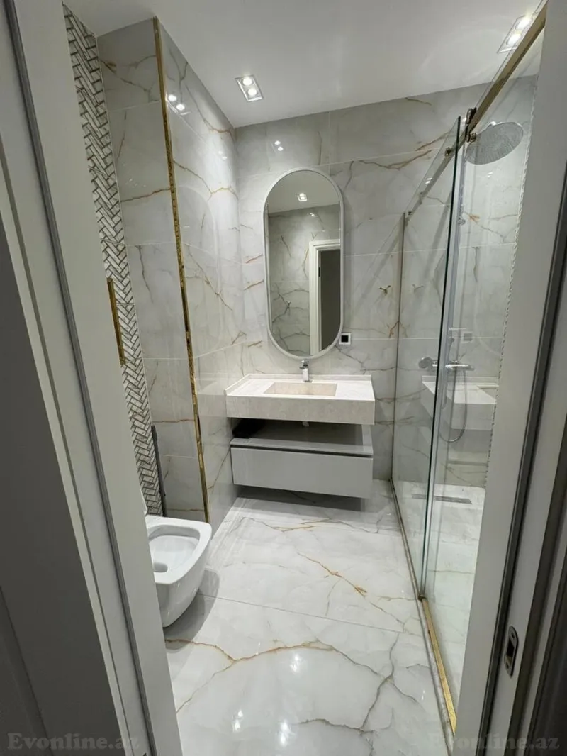 Kirayə verilir 3 otaqlı Mənzil Yeni tikili 100 m² Xətai r. - şəkil 9