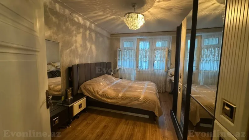 Satılır 4 otaqlı Mənzil Köhnə tikili 90 m² Neftçilər m. - şəkil 3