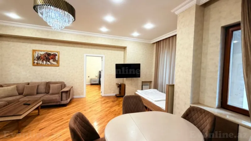 Kirayə verilir 3 otaqlı Mənzil Yeni tikili 110 m² Sahil m. - şəkil 3