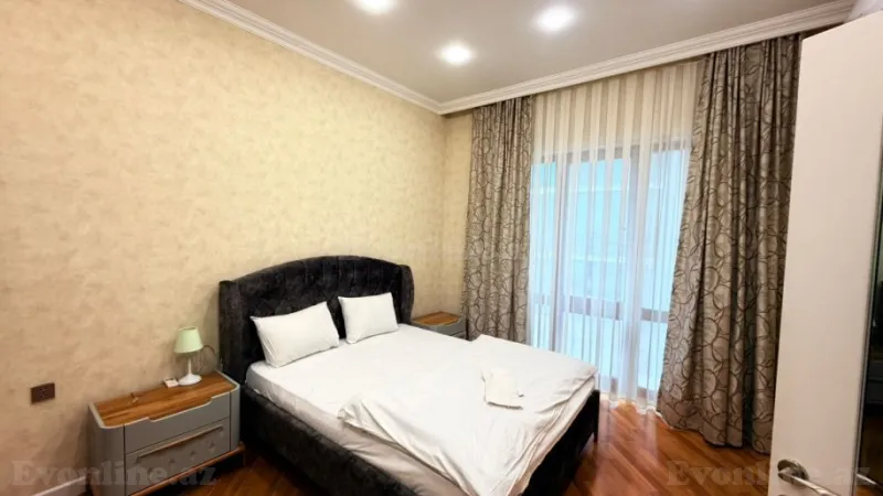 Kirayə verilir 3 otaqlı Mənzil Yeni tikili 110 m² Sahil m. - şəkil 6