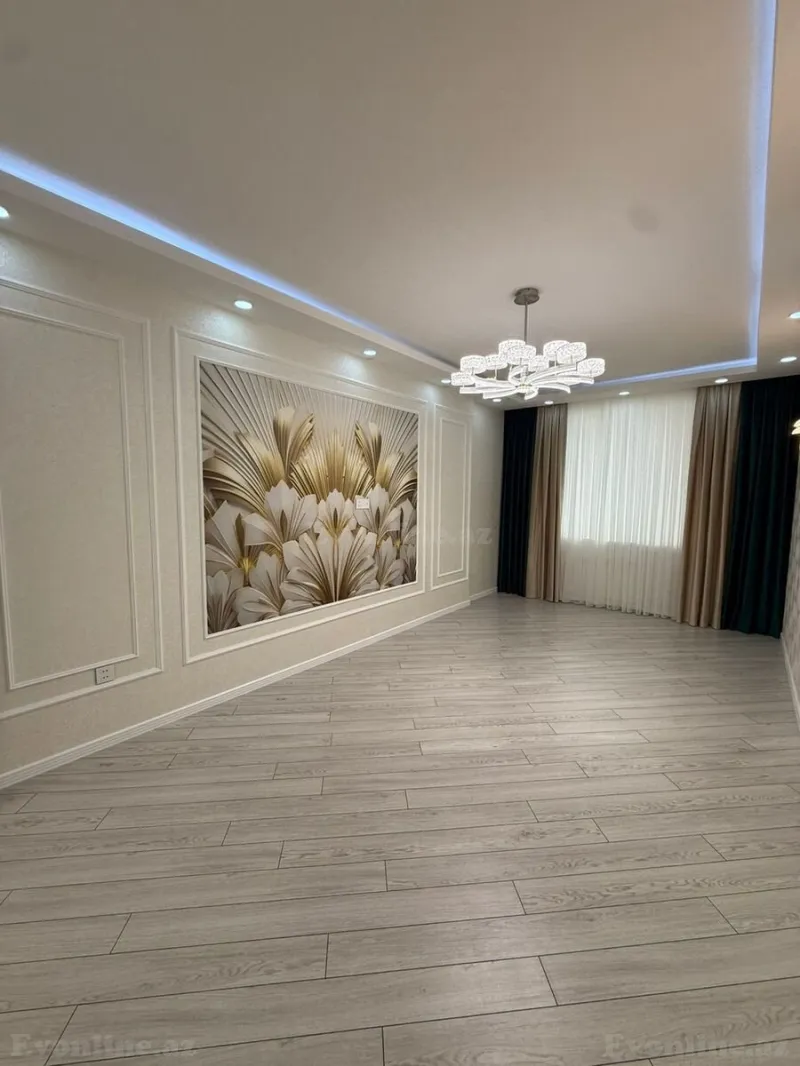 Satılır 3 otaqlı Mənzil Yeni tikili 95 m² Neftçilər m. - şəkil 3