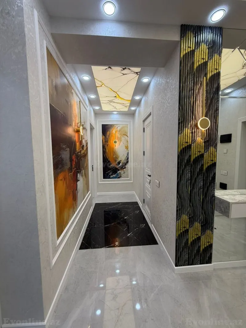 Satılır 3 otaqlı Mənzil Yeni tikili 95 m² Neftçilər m. - şəkil 5