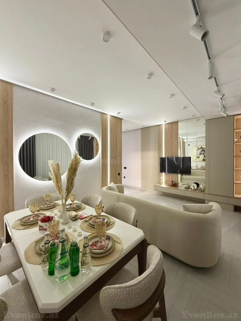 Satılır 2 otaqlı Mənzil Yeni tikili 77 m² Qara Qarayev m. - şəkil 3