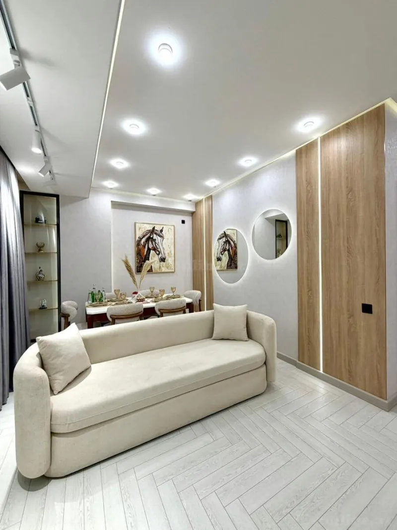 Satılır 2 otaqlı Mənzil Yeni tikili 77 m² Qara Qarayev m. - şəkil 4