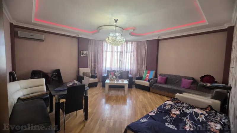 Satılır 3 otaqlı Mənzil Yeni tikili 115 m² İnşaatçılar m. - şəkil 3