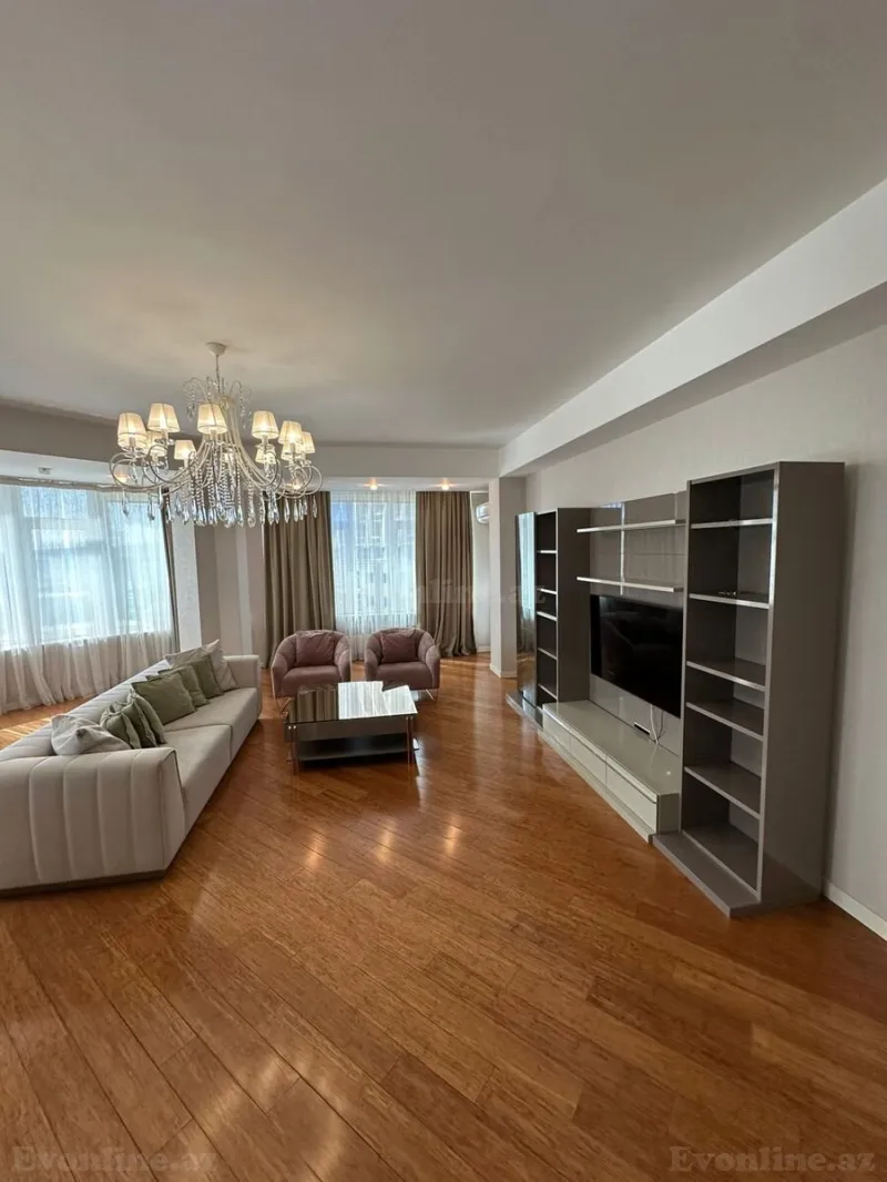 Kirayə verilir 3 otaqlı Mənzil Yeni tikili 150 m² Elmlər Akademiyası m. - şəkil 3