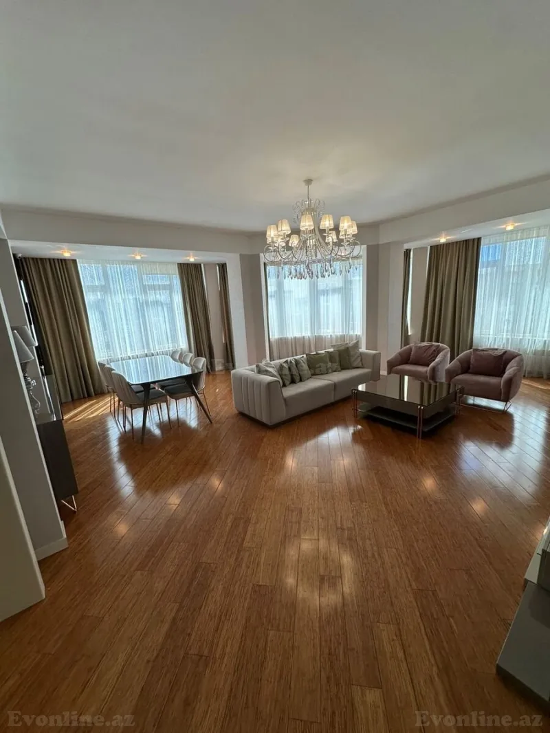 Kirayə verilir 3 otaqlı Mənzil Yeni tikili 150 m² Elmlər Akademiyası m. - şəkil 5