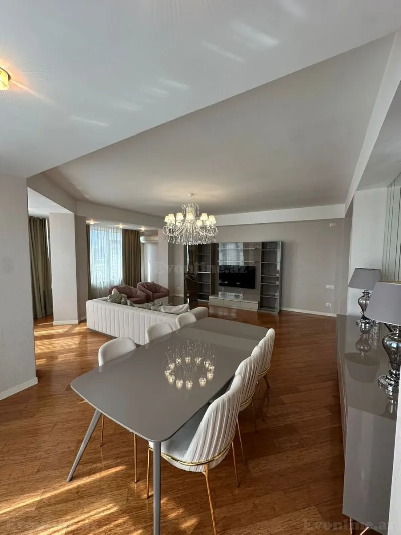 Kirayə verilir 3 otaqlı Mənzil Yeni tikili 150 m² Elmlər Akademiyası m. - şəkil 6