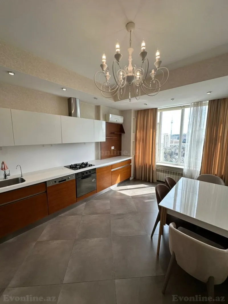 Kirayə verilir 3 otaqlı Mənzil Yeni tikili 150 m² Elmlər Akademiyası m. - şəkil 8